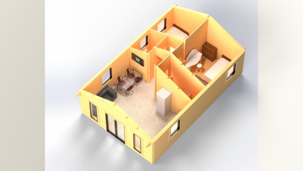 Clodagh (2 Bed, 1 Bath)